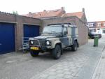Landrover 110 Defender, grijs kent.